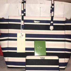 Kate Spade diaper bag and matching wallet